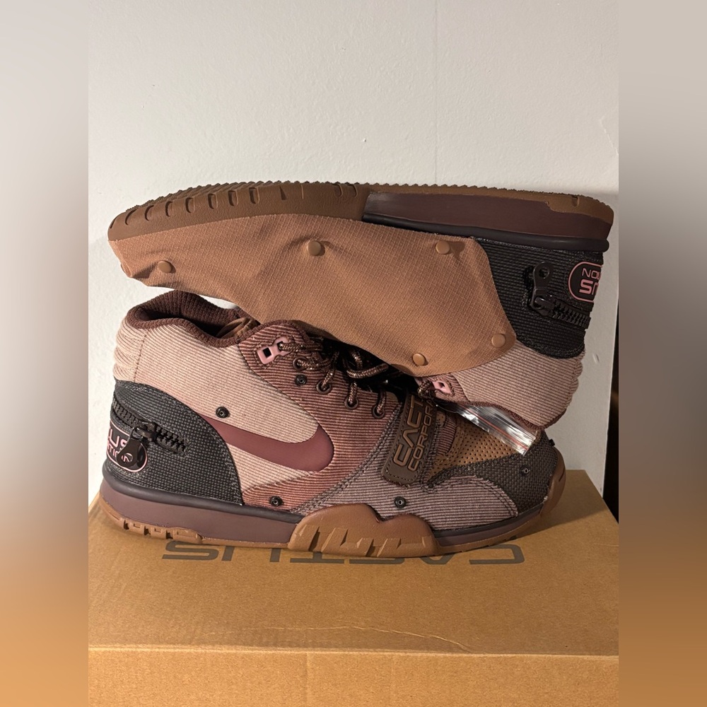 Nike Air Trainer 1 SP x Travis Scott Wheat Size 9 Men's/ 10.5 Women's DR7515-200